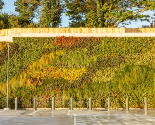 Vertical gardens on estates