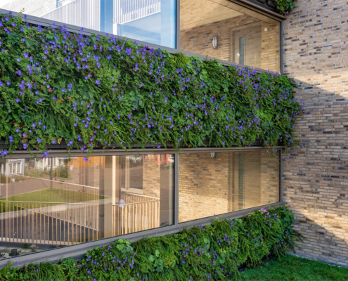 Vertical gardens on estates